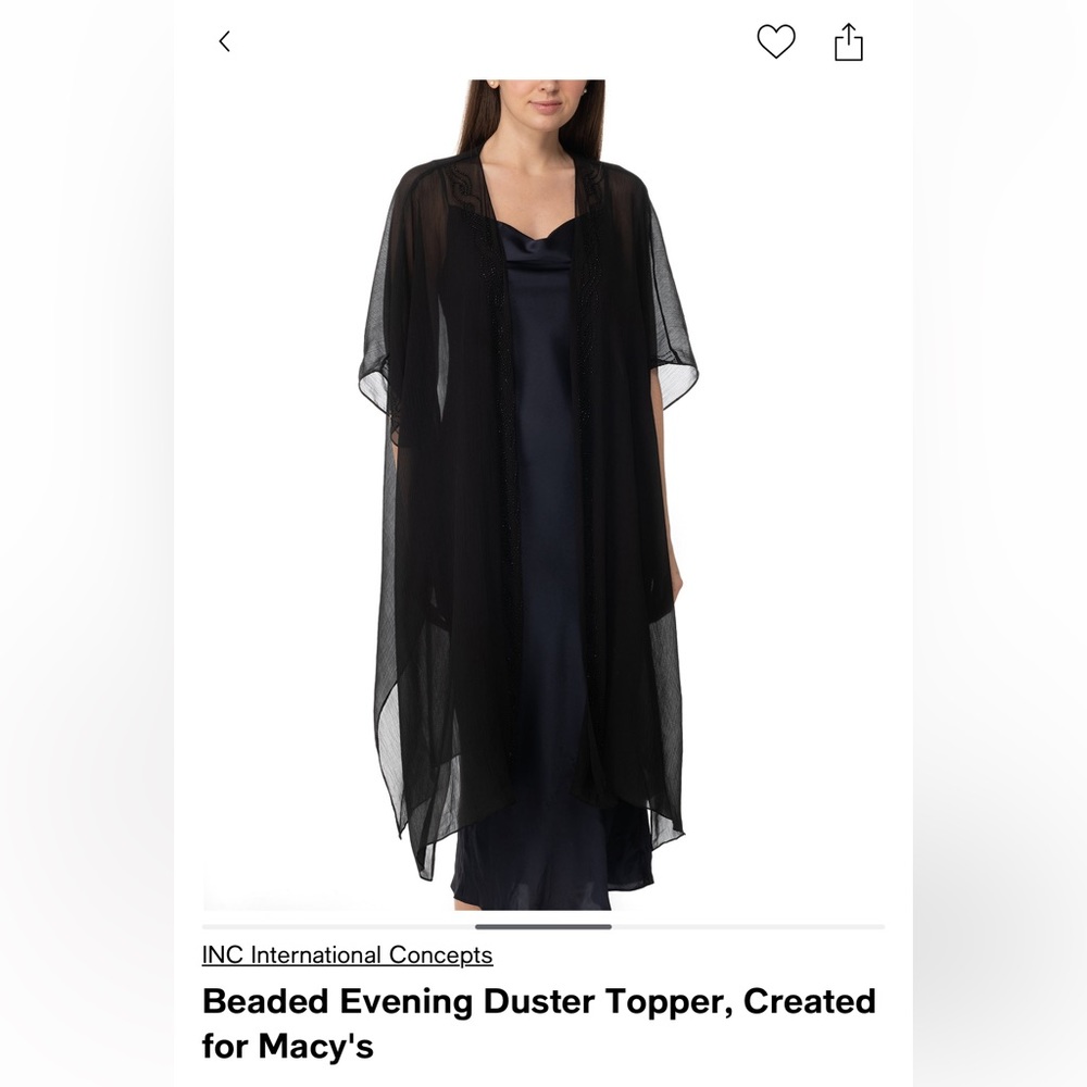 Beaded Duster